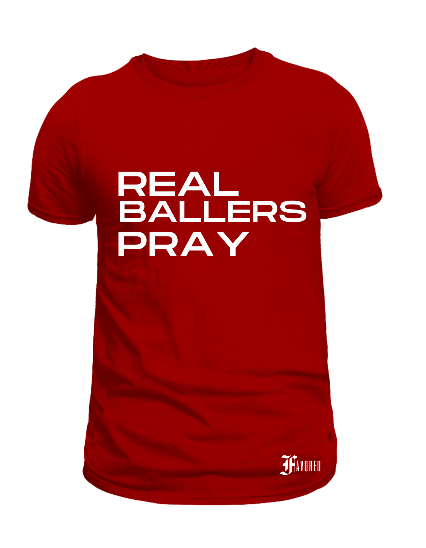 Real Ballers Pray Tee
