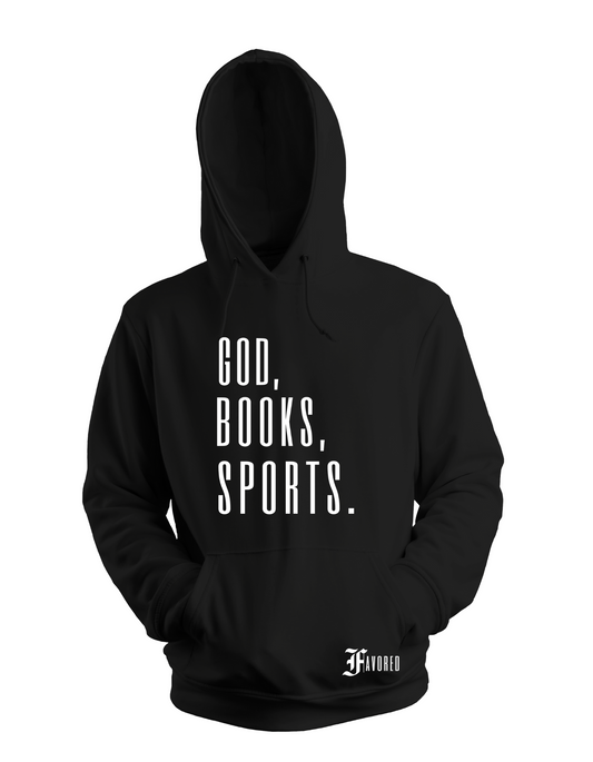 God, Books, Sports